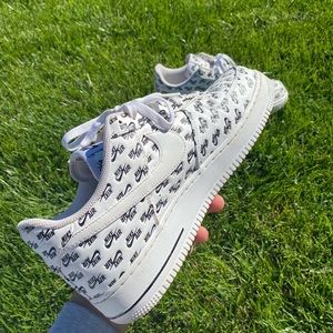 Air Force 1 Low 07 QS All Over Logo White 2017
